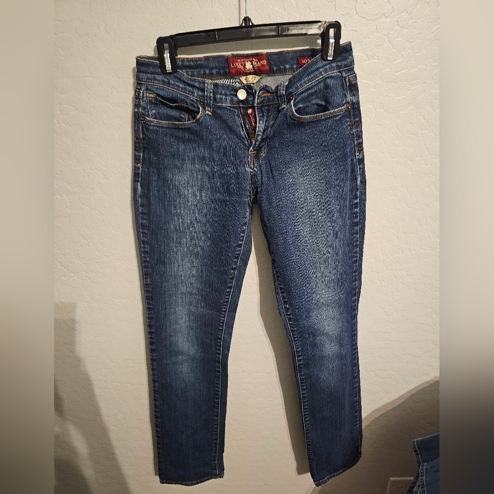 Lucky Brand straight jeans, 4/27